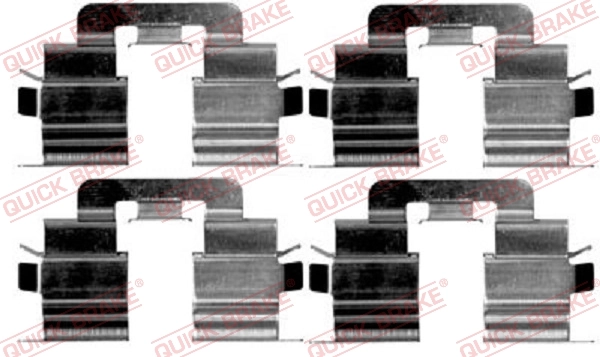 Accessory Kit, disc brake pad